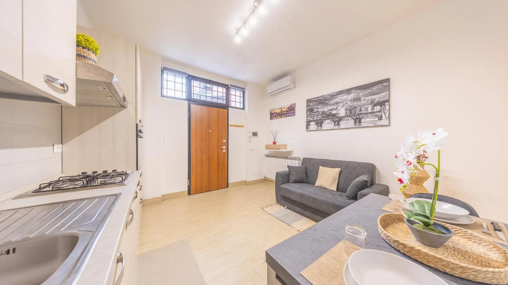 Appartamento Luminoso-Terrazzo-Wifi Veloce Vicino Centro Di Roma Appartement Rome