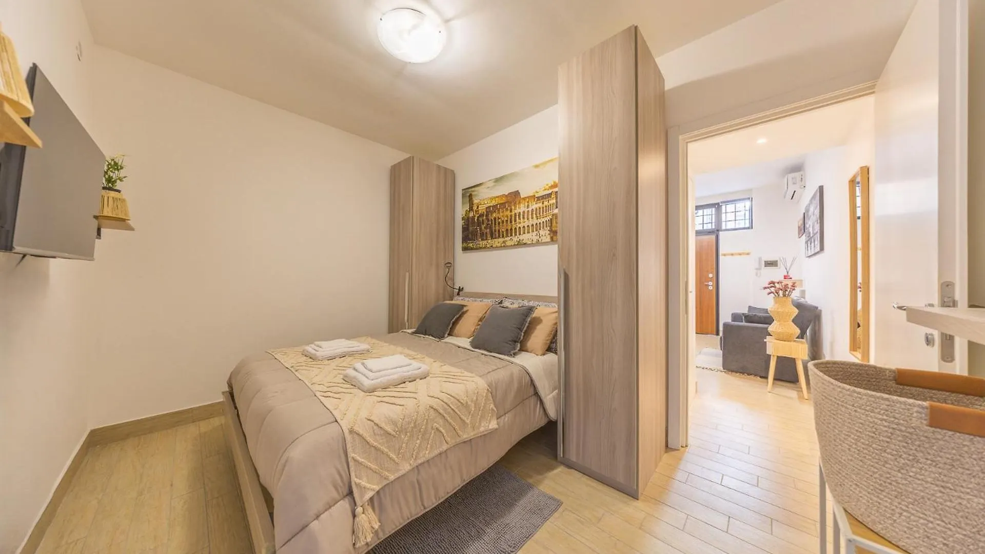 Appartement Appartamento Luminoso-Terrazzo-Wifi Veloce Vicino Centro Di Roma