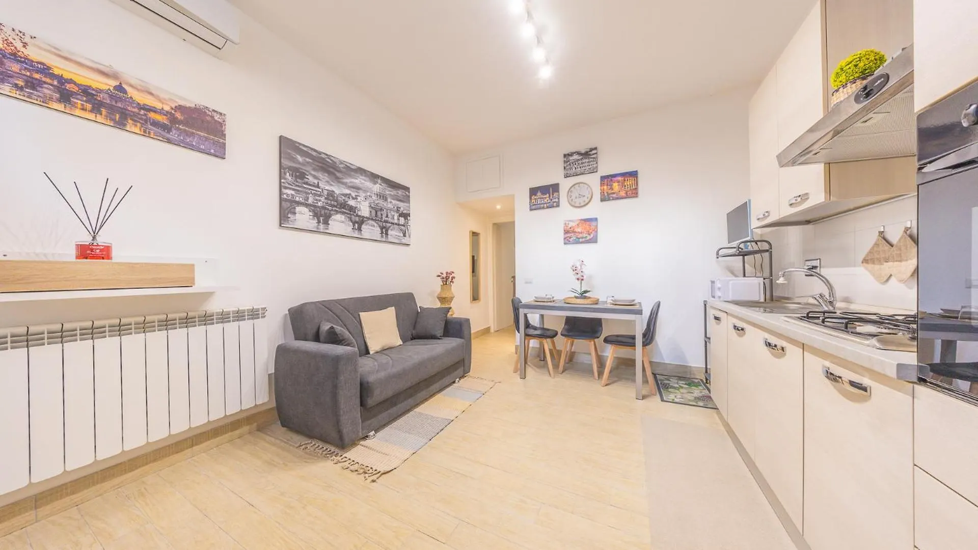 Appartamento Luminoso-Terrazzo-Wifi Veloce Vicino Centro Di Roma Appartement Rome